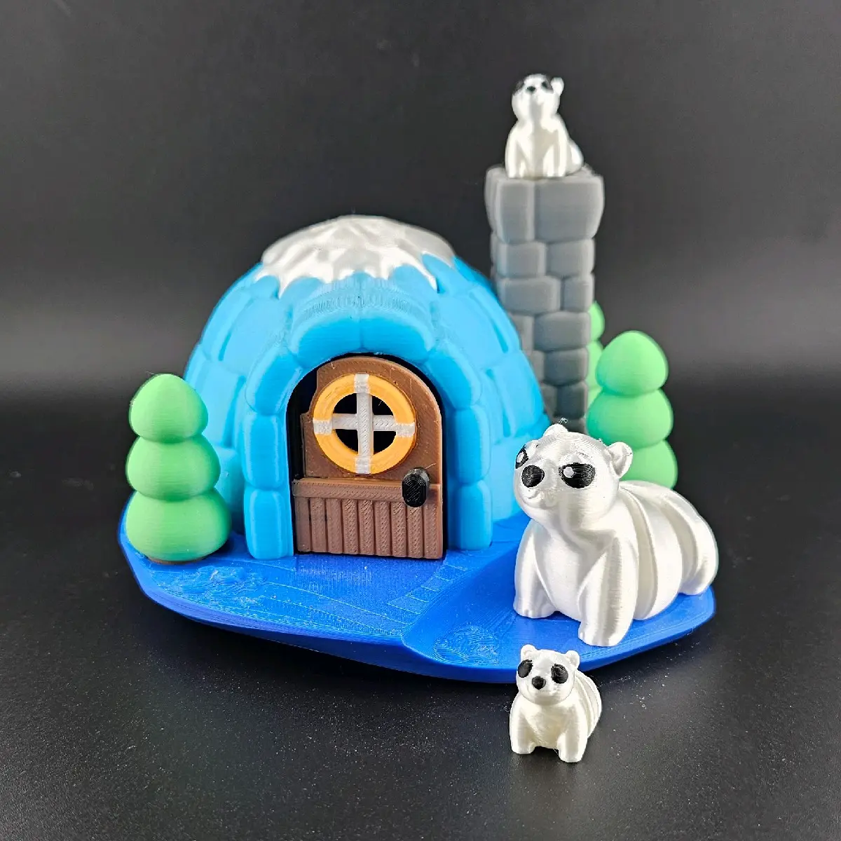 3d Printed mini houses