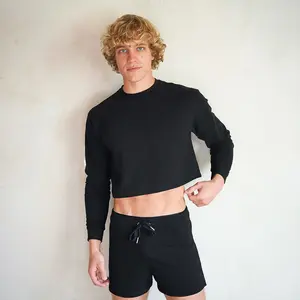 Midriff Crew Sweatshirt