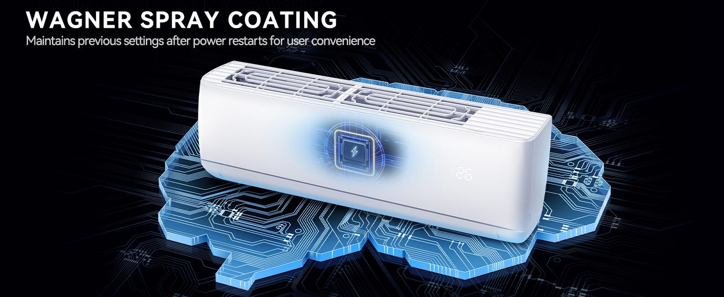 YITAHOME 9000/12000 BTU Mini Split Air Conditioner Heat Pump System, Wifi Enabled 19/20 SEER2 115V Inverter Ductless AC Cool Up to 450/750 Sq. Ft, Compatible with Alexa, Complete Installation Kit, White