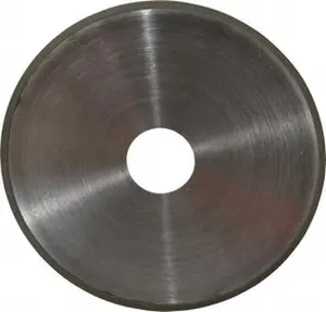 Made in USA Type 1A1 Surface Grinding Wheel - 6" Diam, 1-1/4" Hole, 1/16" Thick, N Hardness, 150 Grit, Very Fine Grade Diamond Wheel