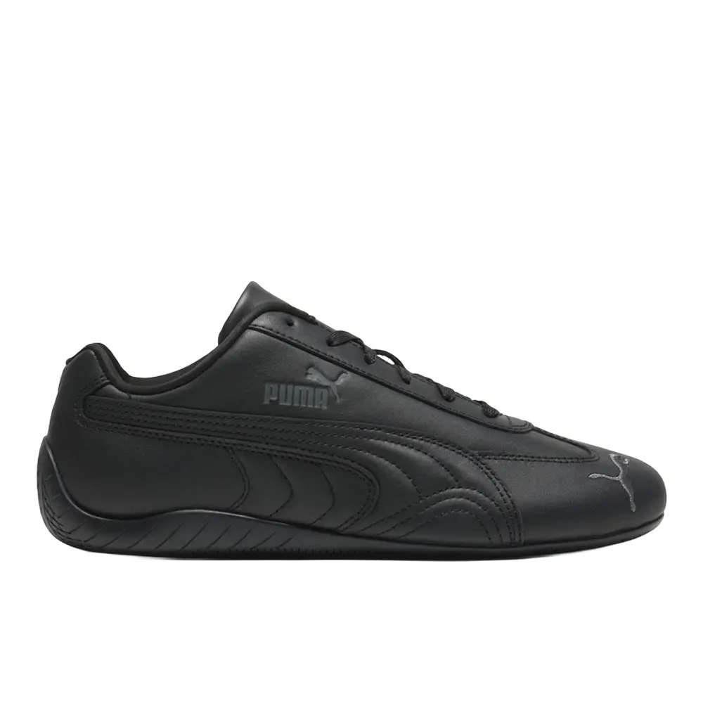 PUMA Womens Speedcat Leather Sneakers Shoes Casual - Black