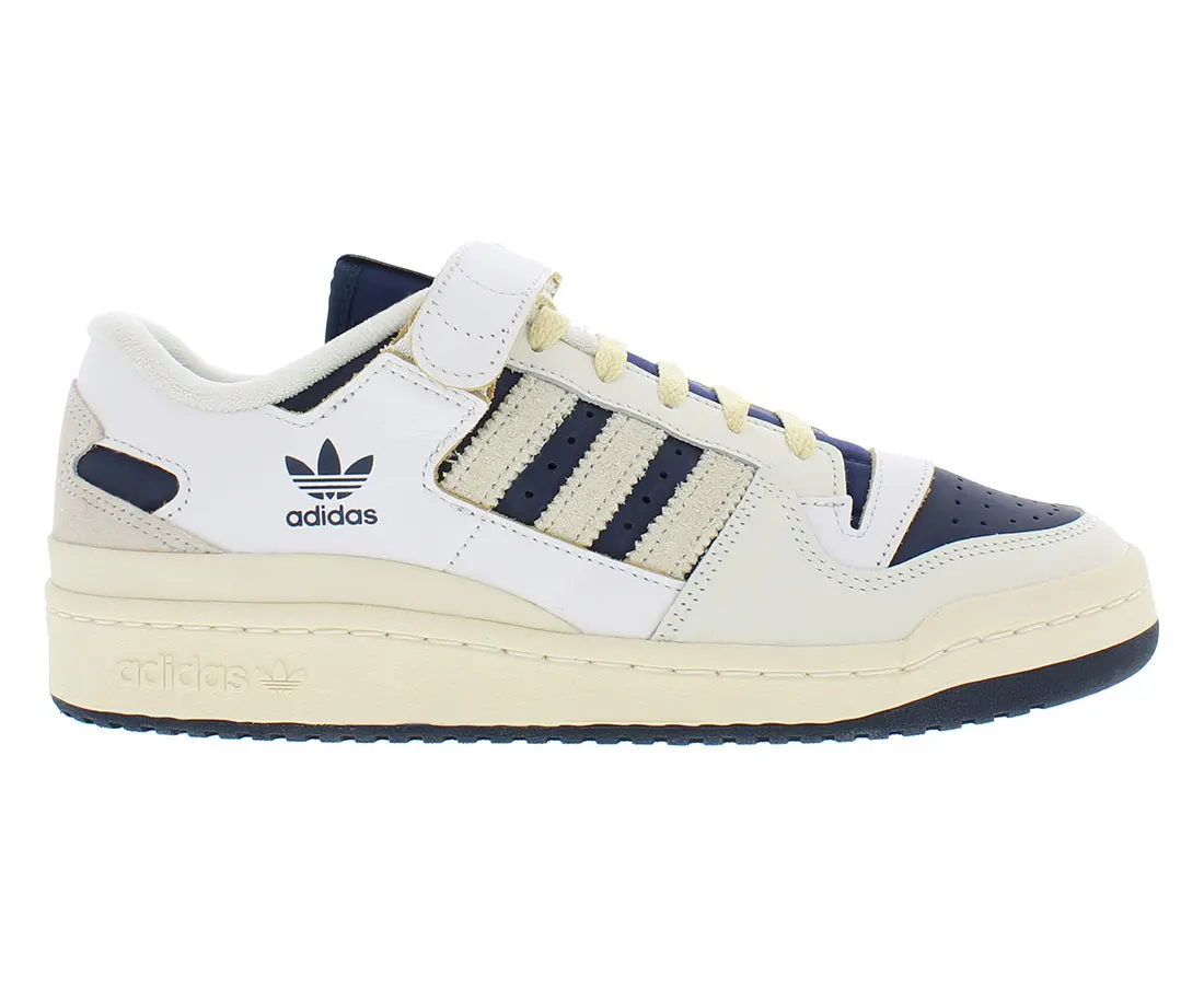 Adidas Men's Forum 84 Low Leather Sneaker, Casual Athletic Trainer for Comfortable Daily Wear