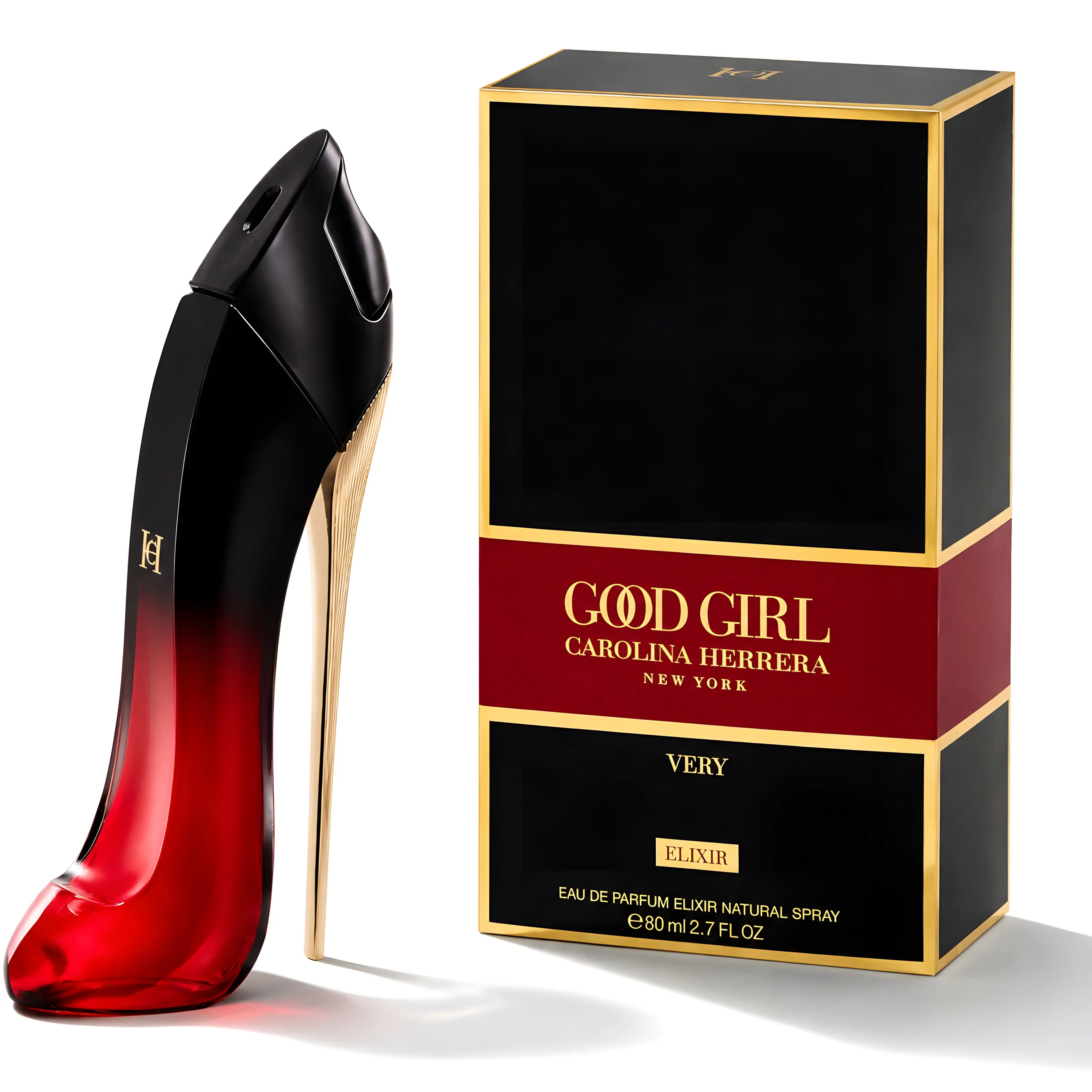 Carolina Herrera Very Good Girl Elixir For Women's 2.7 Oz, Ambery, Fruity, Floral