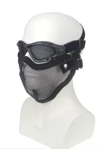 2-Pack Half Face Mask for Outdoor Sports, Breathable Face Covering, Comfort Mask for Cosplay and Gaming, Solid Pattern, All Seasons Use