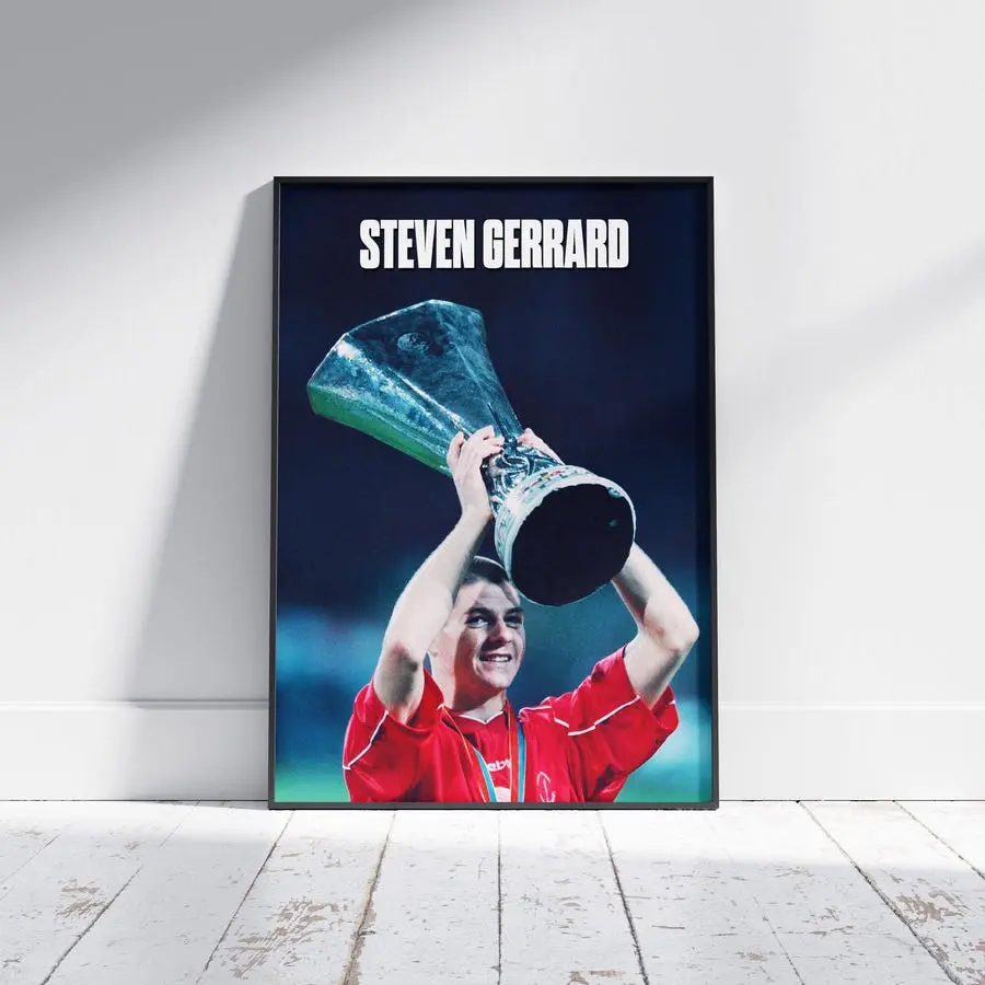 Steven Gerrard x Champions League Poster