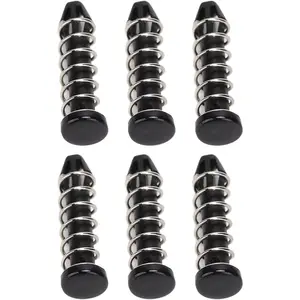 100Pcs Heatsink Mount Pins 18.6mm Plastic CPU Cooler Fan Mounting Clip Fastener Set for Heat Sink and Computer Fan Installation