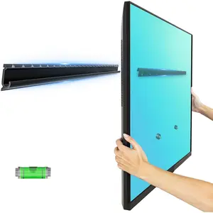 TV Wall Mount for 32-75 inch TVs, No Stud Drywall TV Mount Holds up to 150 lbs, Low Profile, No Drill, Easy to Install for Bedroom Living Room, Bubble Level Included