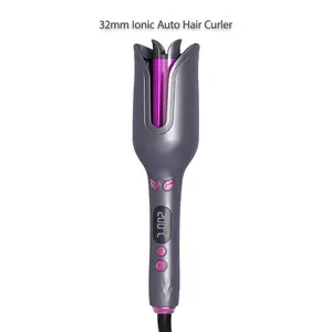 32mm Automatic Curling iron, Ionic Anti-Frizz Technology, 4 Heat Levels for Fast Salon-Quality Hair at Home summervibes