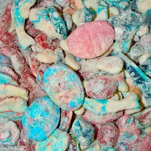 Cotton Candy Coated Gummies & Swedish Candy BUBS - Trending Snack on Tiktok