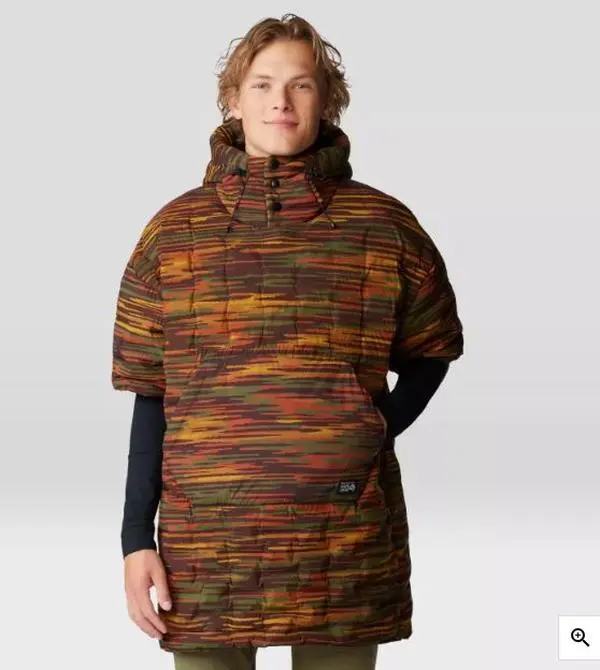 Mountain Hardwear Stretchdown Poncho Size S - XXL