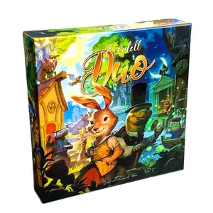 Fantasy Forest Friends Board Game, Animal Kingdom Adventure Card Set, Christmas Forest Adventure Night, Thanksgiving New Year Secret Realm Party, Family and Friends Gathering Entertainment Strategy Board Games