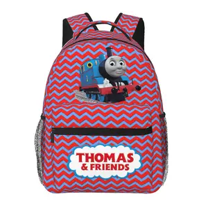 Thomas & friends Backpack Thomas the train Large Laptop Backpack Thomas Lightweight Backpack Casual Daypack School Bag for Kids Teen Boy Girl