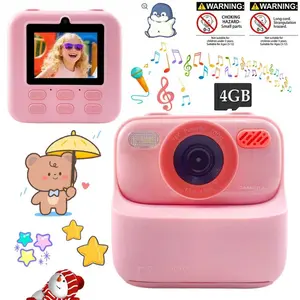 Kids Instant Print Camera, Digital Camera Toy for Girls Boys Age 3-12