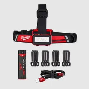 Milwaukee 2115-21 REDLITHIUM USB Low-Profile Headlamp
