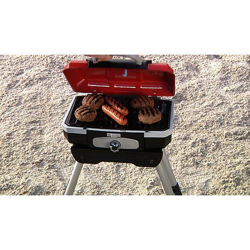 Cuisinart Petit Gourmet Portable Outdoor LP Gas Grill with VersaStand