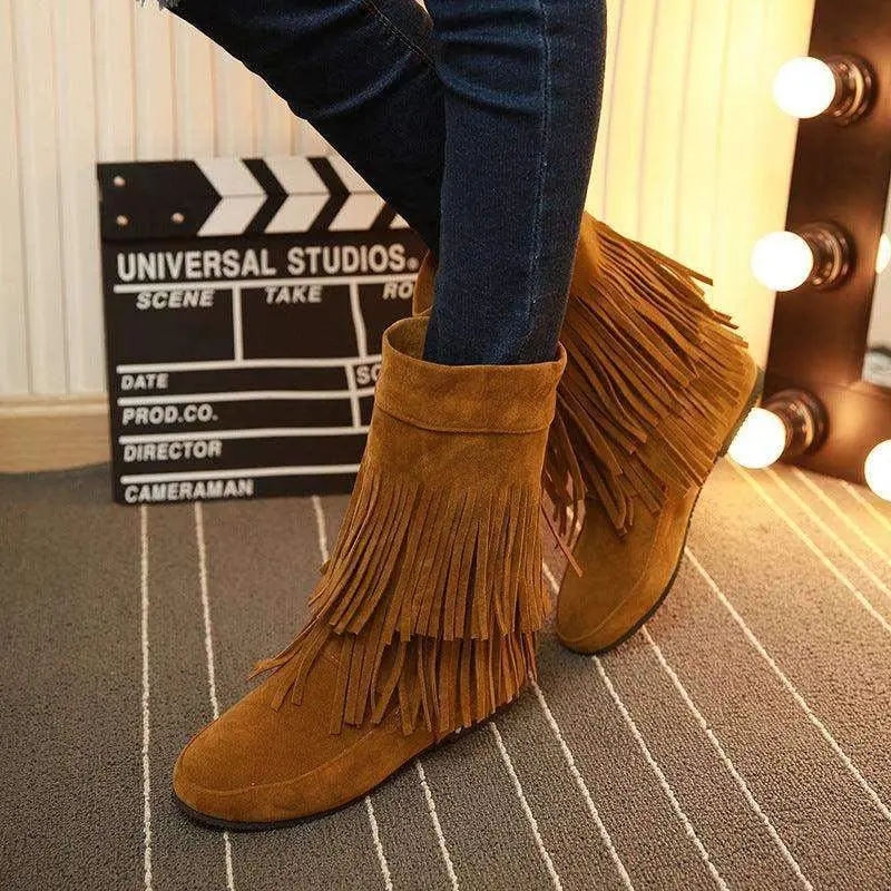 Polkahanas Suede Boots
