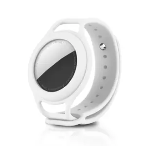 Compatible With Apple,AirTags Liquid Silicone Watch Children's Bracelet Wristband Location Tracker