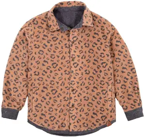 Simply Southern Leopard Reversible Shacket Jacket