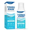 Dentist-Formulated Unscented Tonsil Rinse Mouthwash - 100ml Liquid Bottle, Clinically Effective Gentle Daily Oral Rinse with Natural Spearmint, Chamomile, Calendula Extracts, Relieves Tonsil Stone Discomfort, Fresh, No Irritants, Unisex Single Item