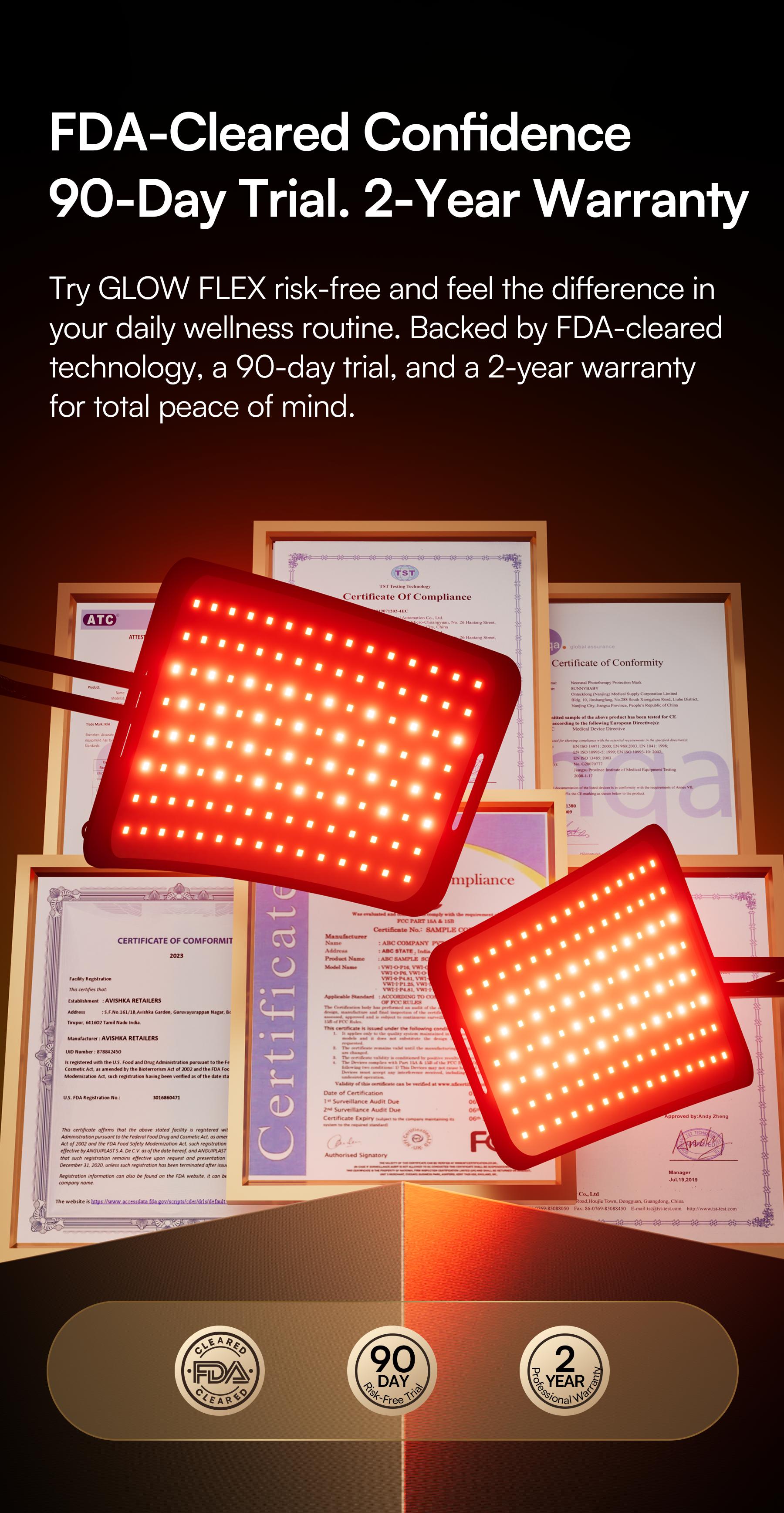 INIA GLOW FLEX 1064nm Deep-NIR Red Light Therapy System, From Full-Body Panel to Wearable Wellness, Cordless Body Strap for Relief, Sleep & Full-Body Glow,Summer Beauty Gift Ideas, Back to school, Back to school haul