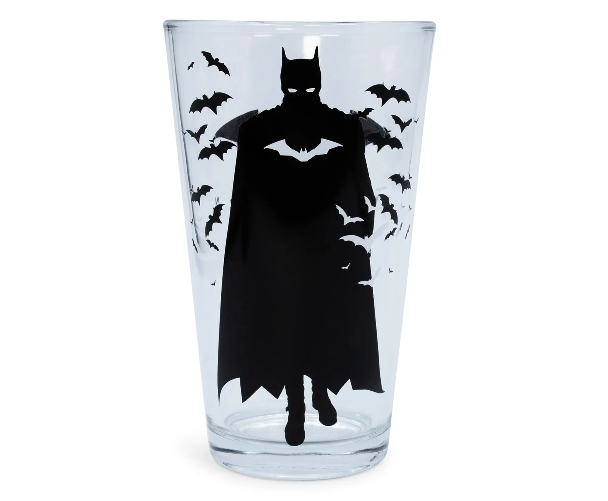 DC Comics The Batman Movie Logo Pint Glass | Holds 16 Ounces DC Comics The Batman Movie Logo Pint Glass | Holds 16 Ounces