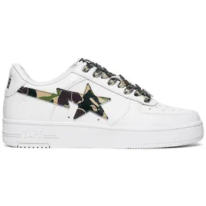 A Bathing Ape Bape Sta Low ABC Camo White Green (2025) (men) by StockX