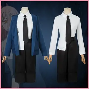 Chainsaw man chainsaw man cosplay costume Pawa cosplay anime uniform set full wig cosplay costume women's clothing