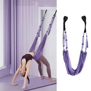 Aerial yoga hammock, 1-piece home yoga stretching strap, home gym yoga and Pilates equipment, fitness equipment for men and women