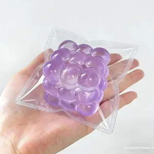 Malt Sugar Cube Squeeze Ball Toy, Multicolor Non-Toxic Durable Sensory Fidget Toy, Easter Party Outdoor Game Gift, Comfortable Grip