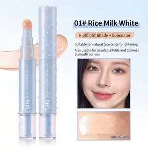 ual-effect Concealer & Foundation Eye Concealer 24-hour long-lasting, high-coverage matte finish. foundation for a flawless complexion. Covers acne marks, sculpts the nose,