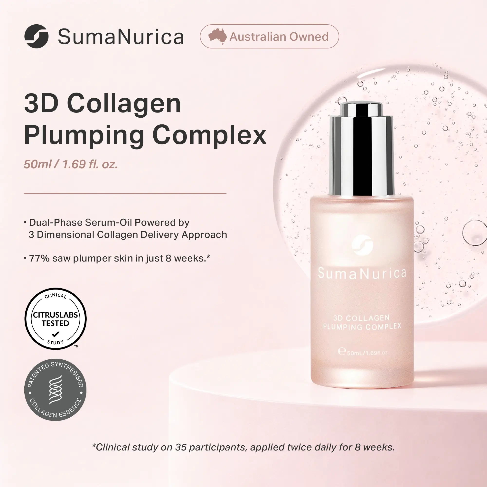 [SumaNurica] 3D Collagen Plumping Complex – Nourishing Care for Early Aging & Dehydrated Skin