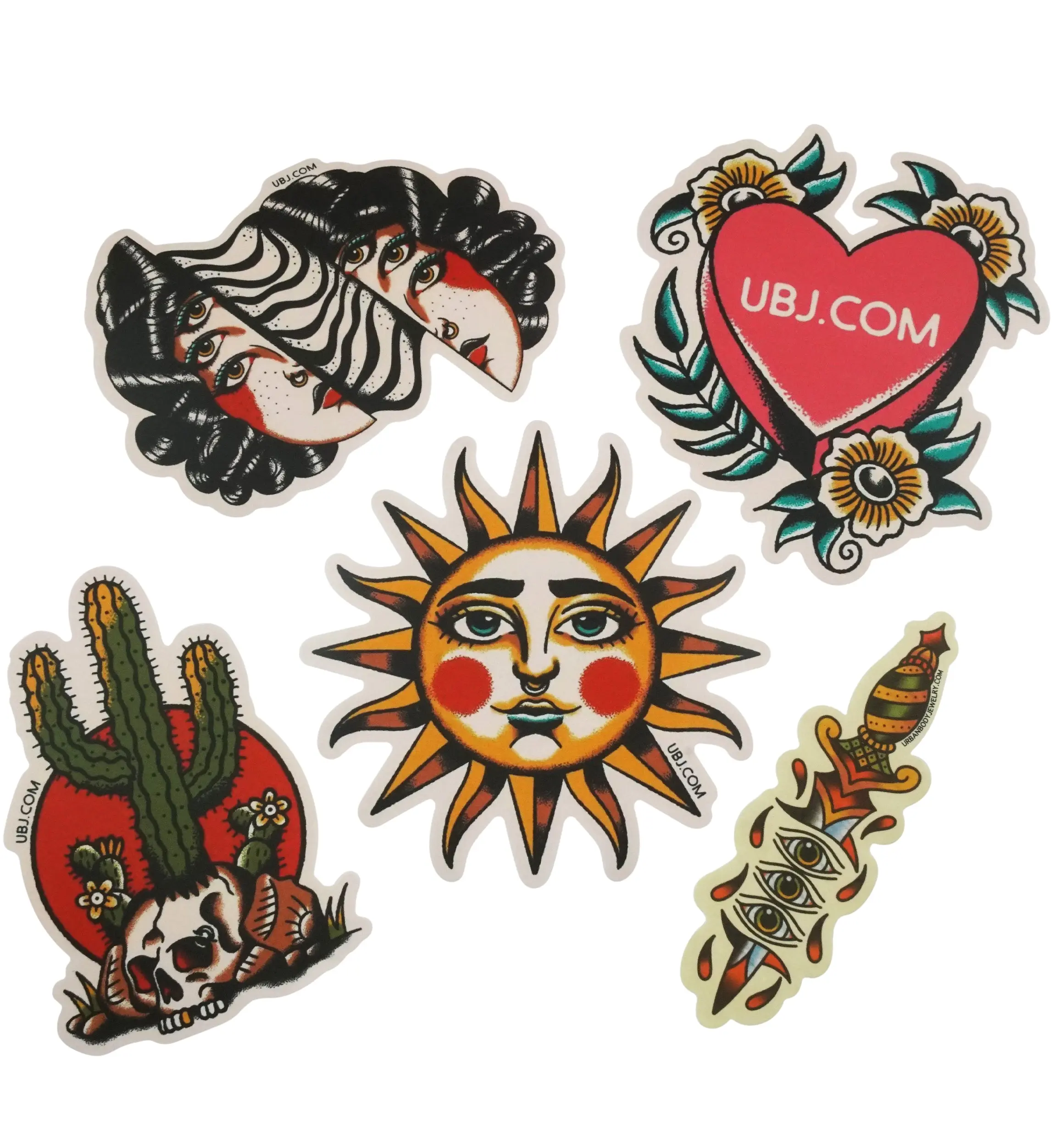 Variety Sticker Pack (5 pack) Variety Sticker Pack (5 pack)
