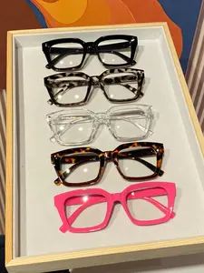 Simple Style Eyeglasses, Trendy Casual Eyeglasses for Women & Men, Fashion Eyeglasses for Work, Daily Clothing Decor, Perfect for Student Daily Use