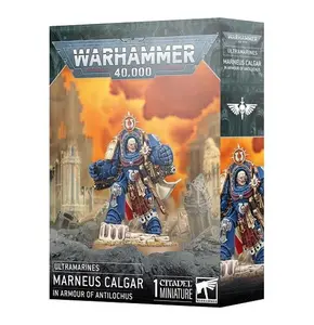 Warhammer 40K: Ultramarines - Marneus Calgar in Armor of Antilochus