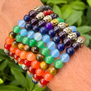 Money and Wealth Bracelet - 7 chakras Buddha Bracelet