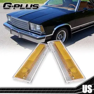 Side Marker Light Lens Turn Signal Light Lens Fit For 78-79 Malibu & El Camino Side Lights