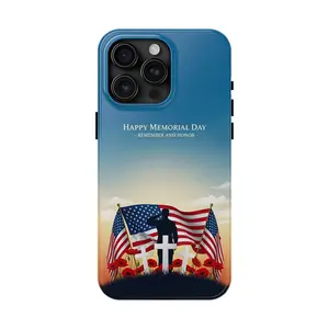Memorial Day Phone Case - Respect-Themed, Thoughtful Gift for Loved Ones