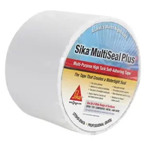 212 MAIN Sika Multiseal Plus Tape, 4 x 50 Roll, Waterproof Adhesive for DIY Scrapbooking & Stamping Projects