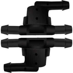 2PCS Wiper Washer Windshield Check Valve Replacement For Toyota,Scion,Lexus Automotive Accessories Spray Jet Kit For Front Windshield Wiper Washer Nozzles Replaces OEM #85321-28020