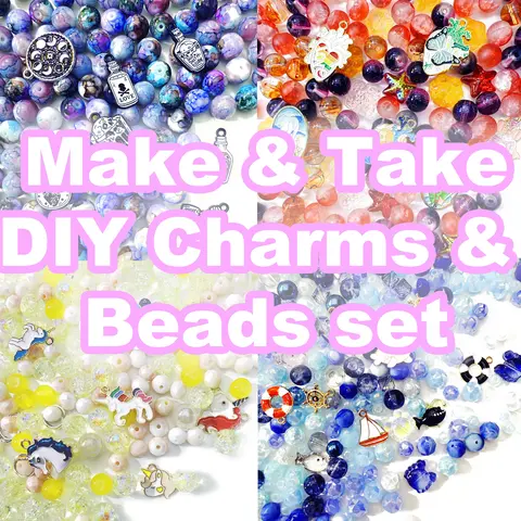 Make & Take DIY Charms DIY Beads set
