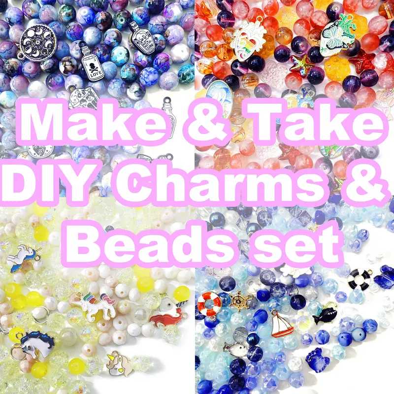 Make & Take DIY Charms DIY Beads set