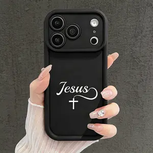 God Is Within Her iPhone Case, Psalm 46:5 Christian Bible Verse Phone Cover, Faith Gift Shockproof Case for iPhone 11-17 Pro Max TYJT260409005