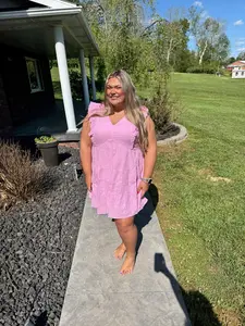 Rosie Ruffle Dress - Plus Size