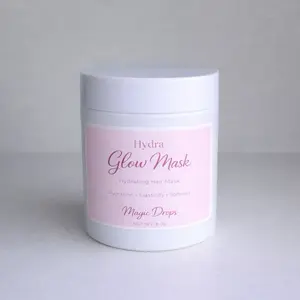 Magic Drops Hydra Glow Mask Hydrating Hair Mask 8 oz for Hydration Elasticity & Softness