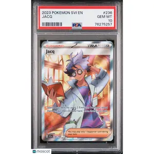 2023 POKEMON SVI EN-SCARLET & VIOLET 236 JACQ ULTRA RARE PSA 10