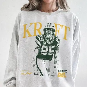 [Sale Up To 15% + Free Ship] - Tucker Kraft Football Comfort Color Sweatshirt, Tucker Kraft Game Day Shirt, Football Fan Shirt