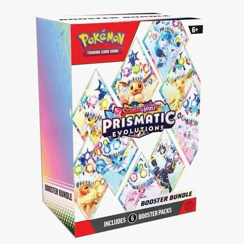 Pokémon Prismatic Evolutions Booster Bundle Pokémon Prismatic Evolutions Booster Bundle