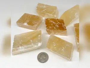 Honey Calcite Cubes | Wholesale