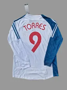 #9 Fernando Torres 2007 Retro Long-Sleeve Jersey
