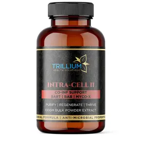 Trillium Health Solutions - Intra-Cell II - Co-infection Formula - Detox Babesia, Bartonella, Erlichia, Anaplasma, Tuleremia